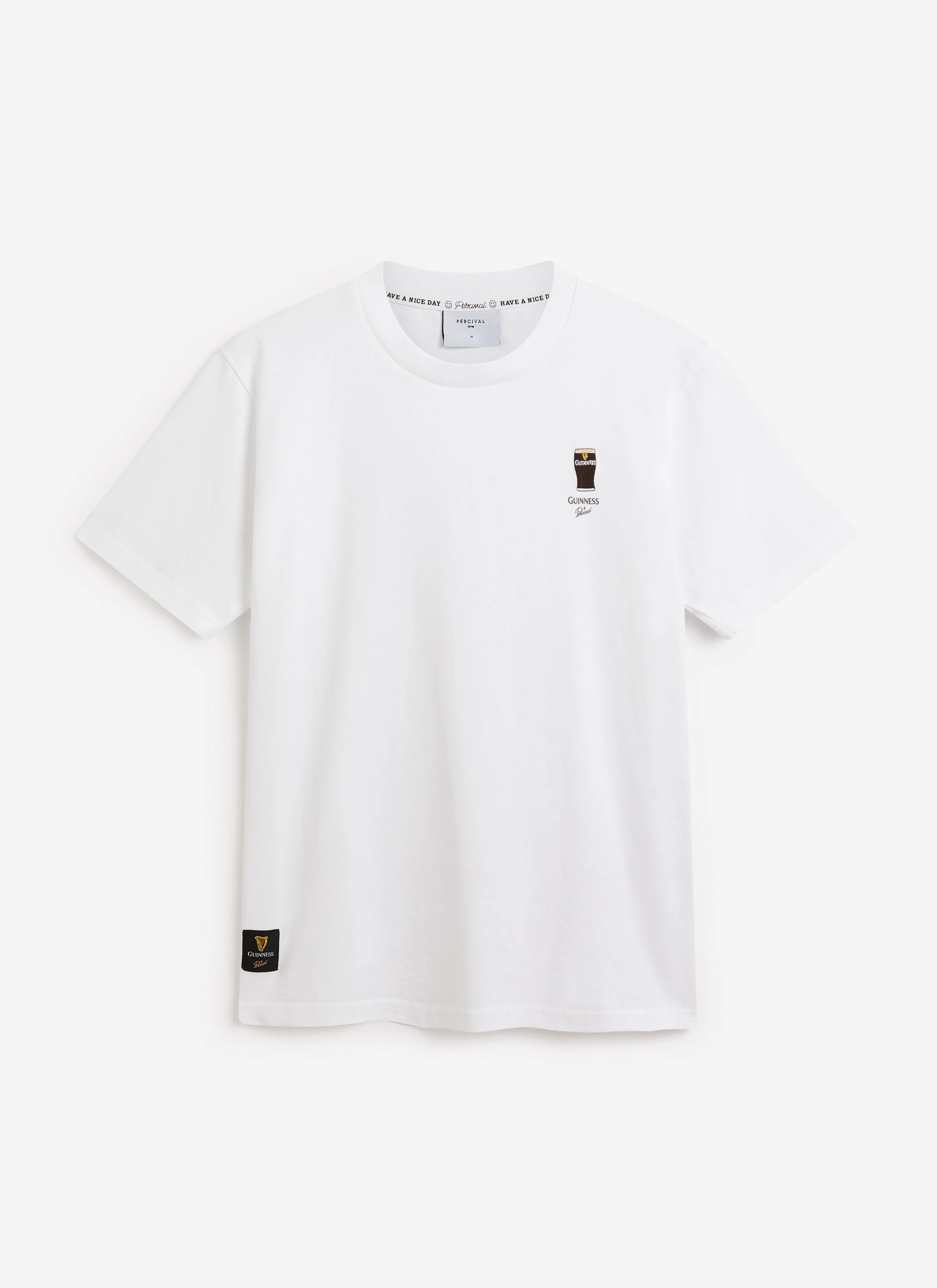 Stout T Shirt | Guinness x Percival | White sold by Percival product image thumbnail 5