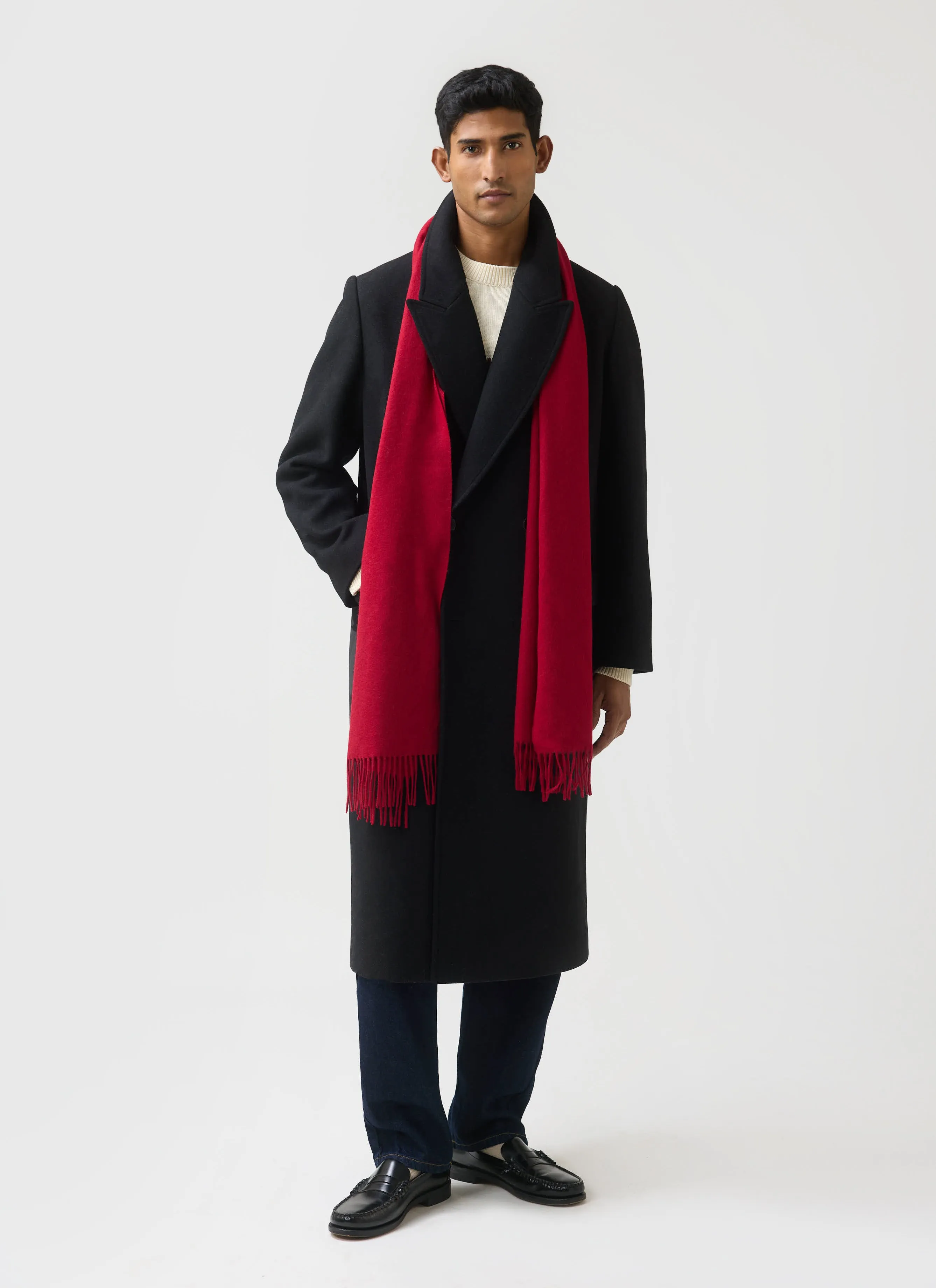 Tolkein Scarf | Wool | Red sold by Percival product image thumbnail 2