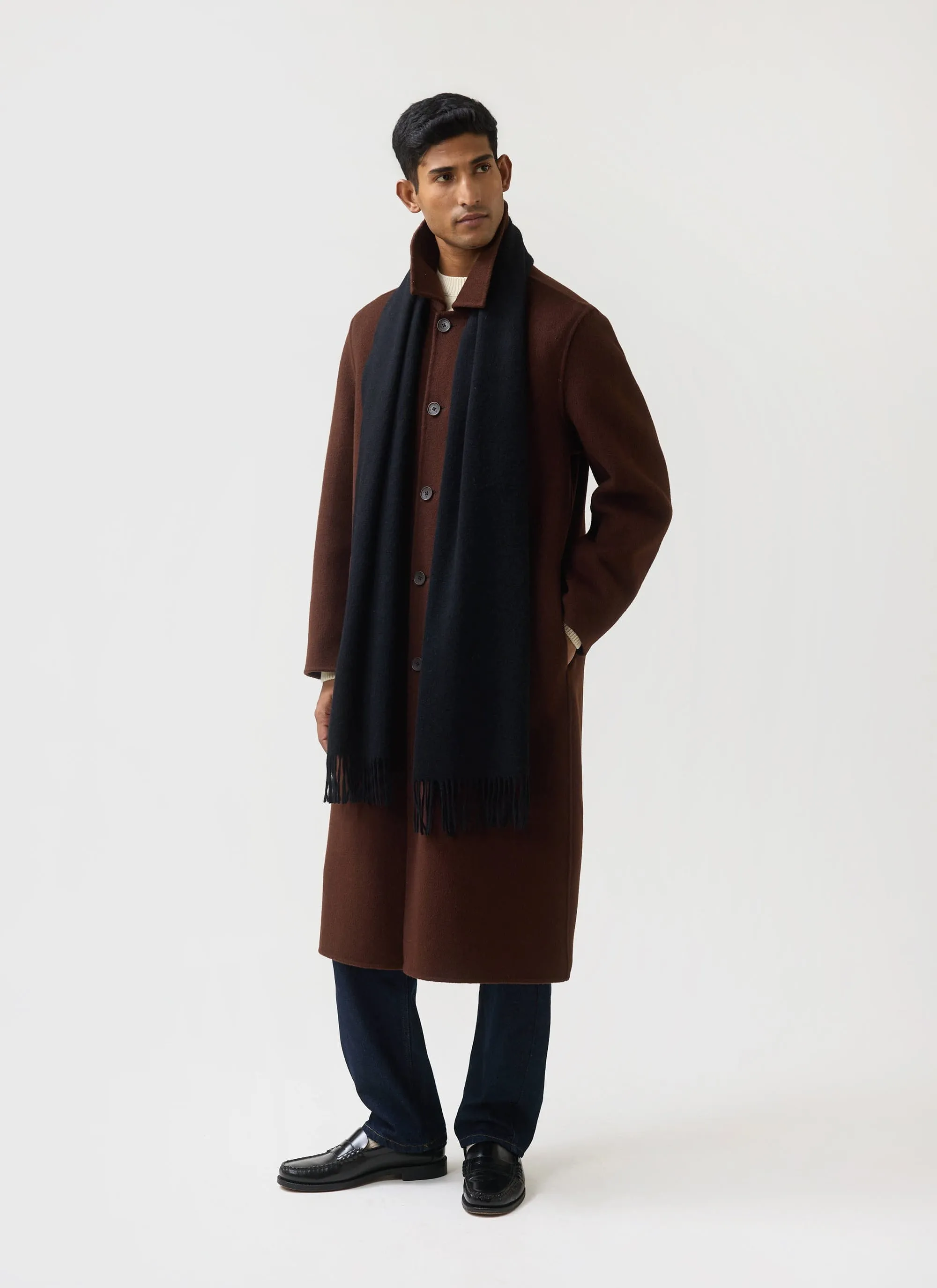 Tolkein Scarf | Wool | Black sold by Percival product image thumbnail 2