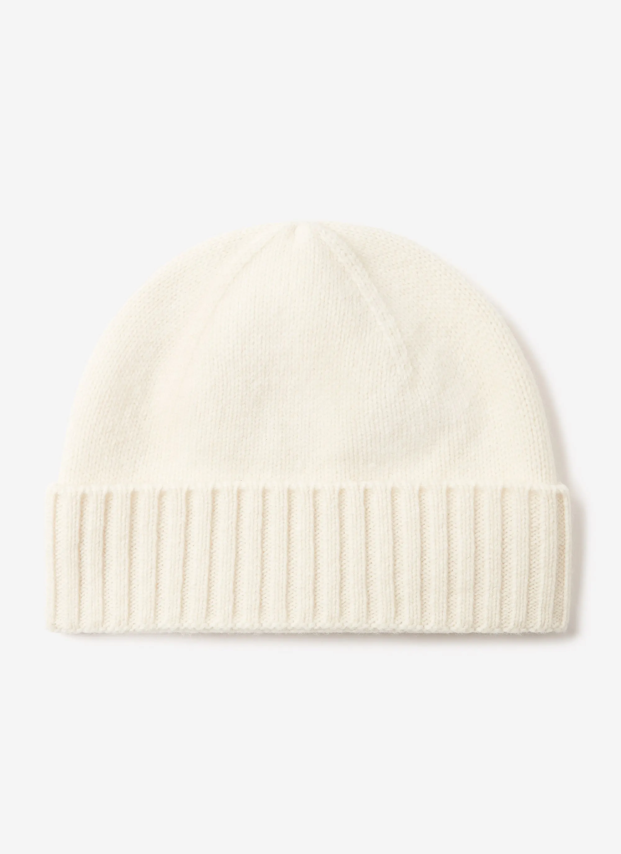 Beanie | Wool | Cream sold by Percival