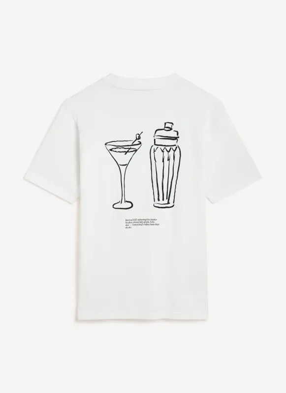 Mixologist T Shirt | Organic Cotton | White sold by Percival