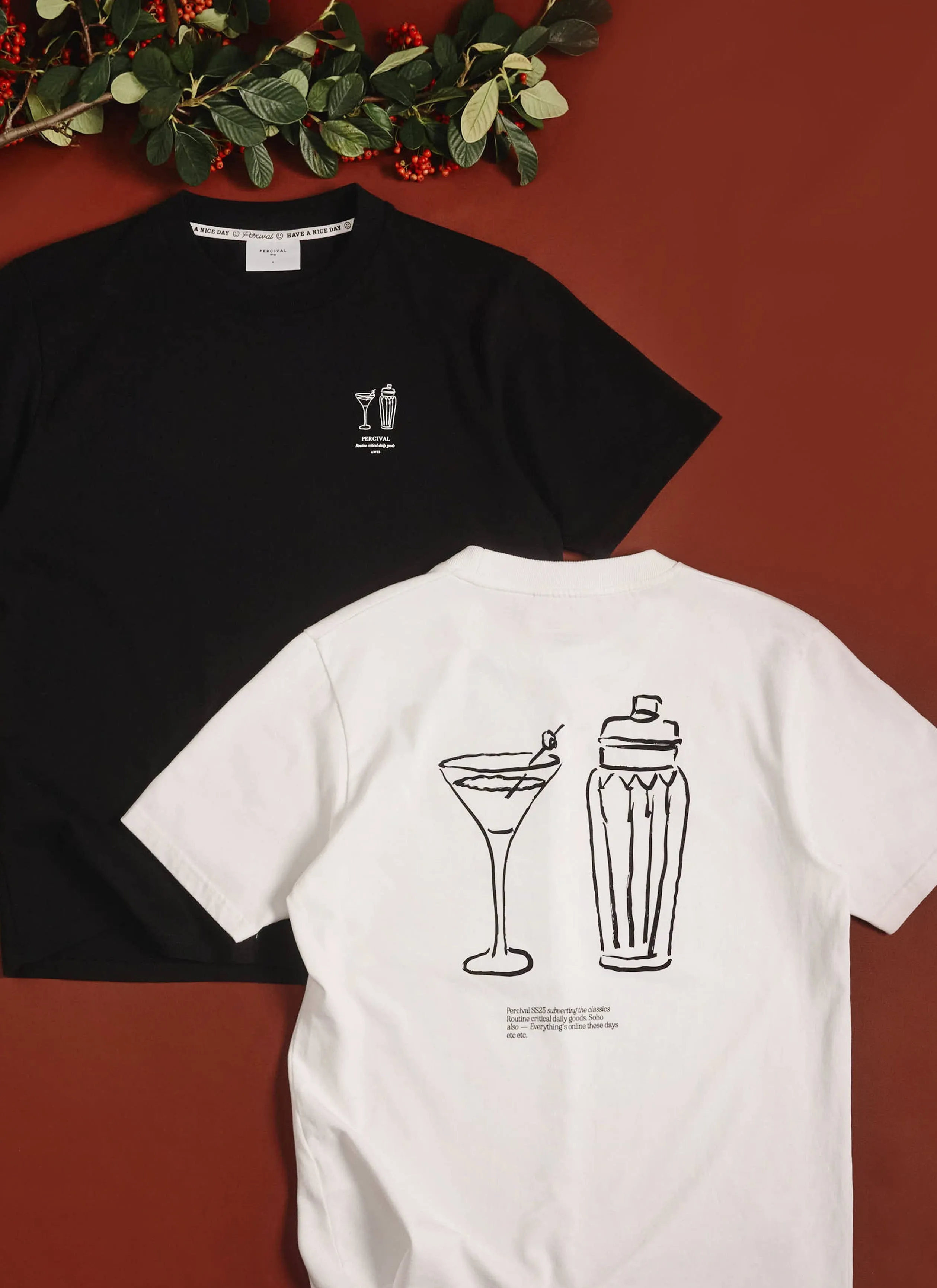 Mixologist T Shirt | Organic Cotton | Black sold by Percival product image thumbnail 4