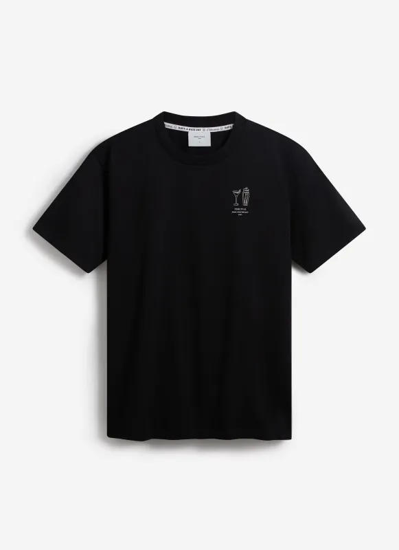 Mixologist T Shirt | Organic Cotton | Black sold by Percival