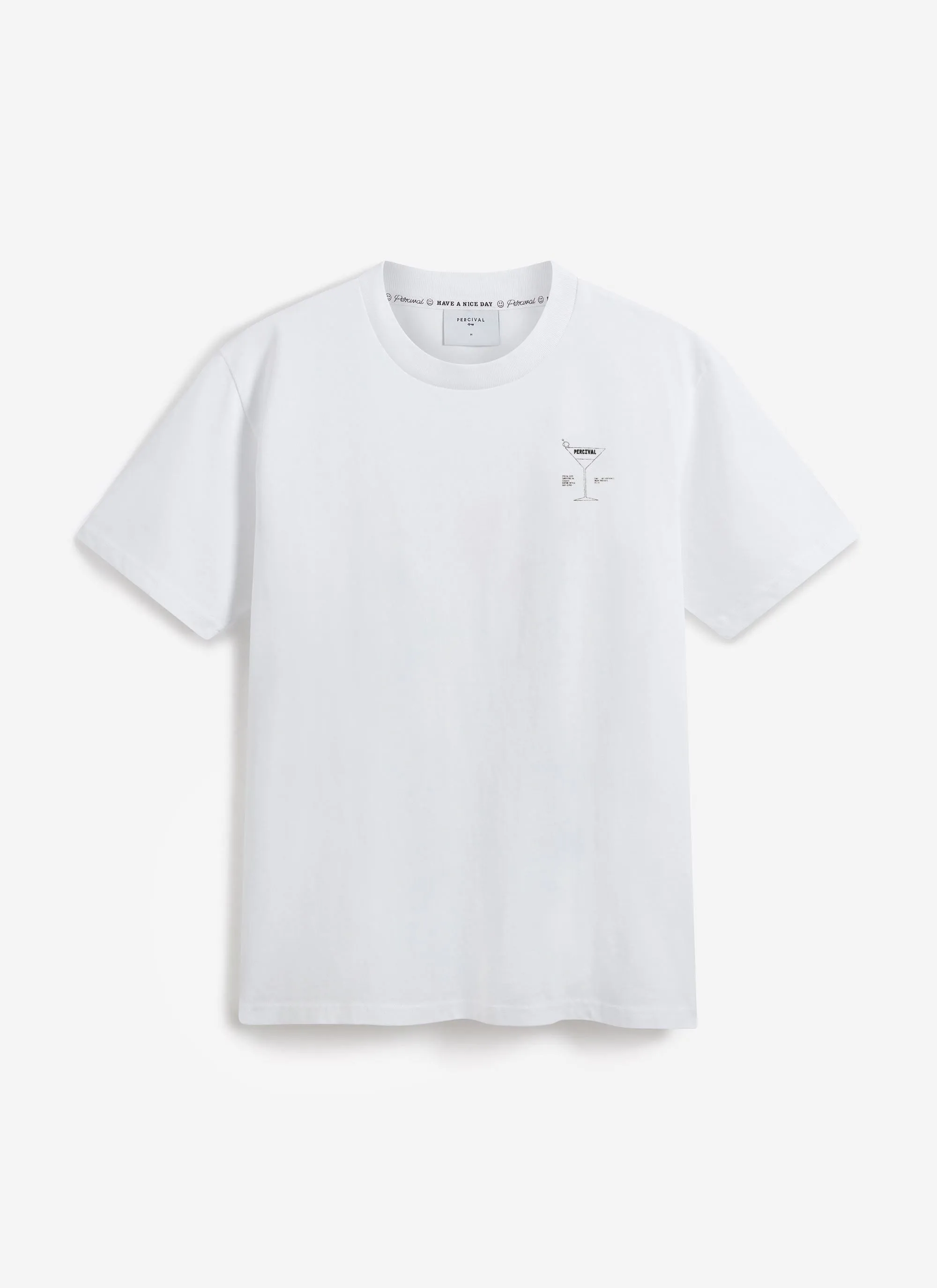 Bartender Oversized T Shirt | Organic Cotton | White sold by Percival product image thumbnail 2