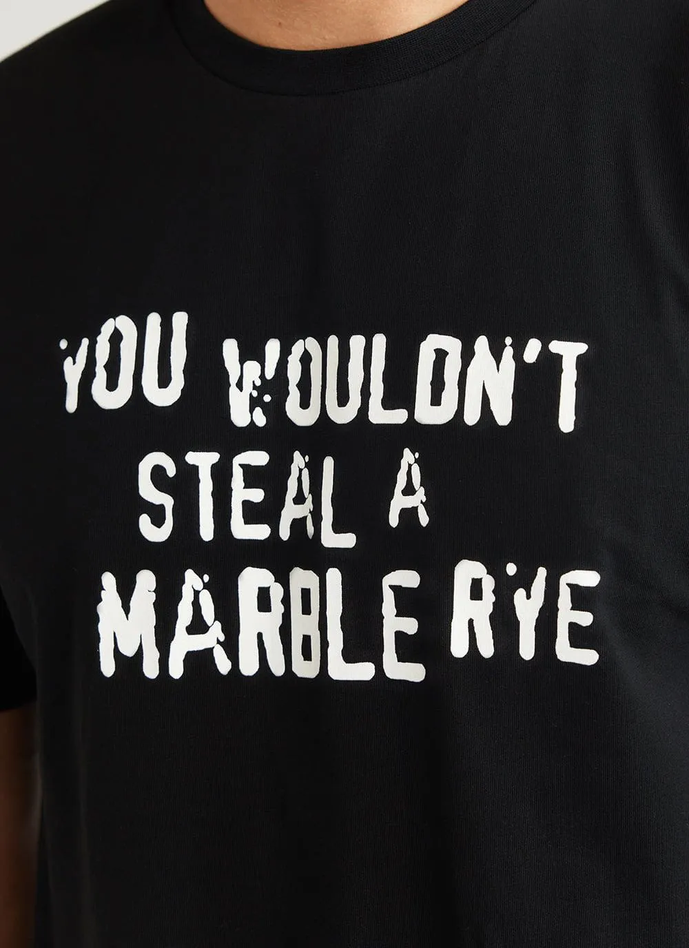 Rye T Shirt | Seinfeld x Percival | Black sold by Percival product image thumbnail 3