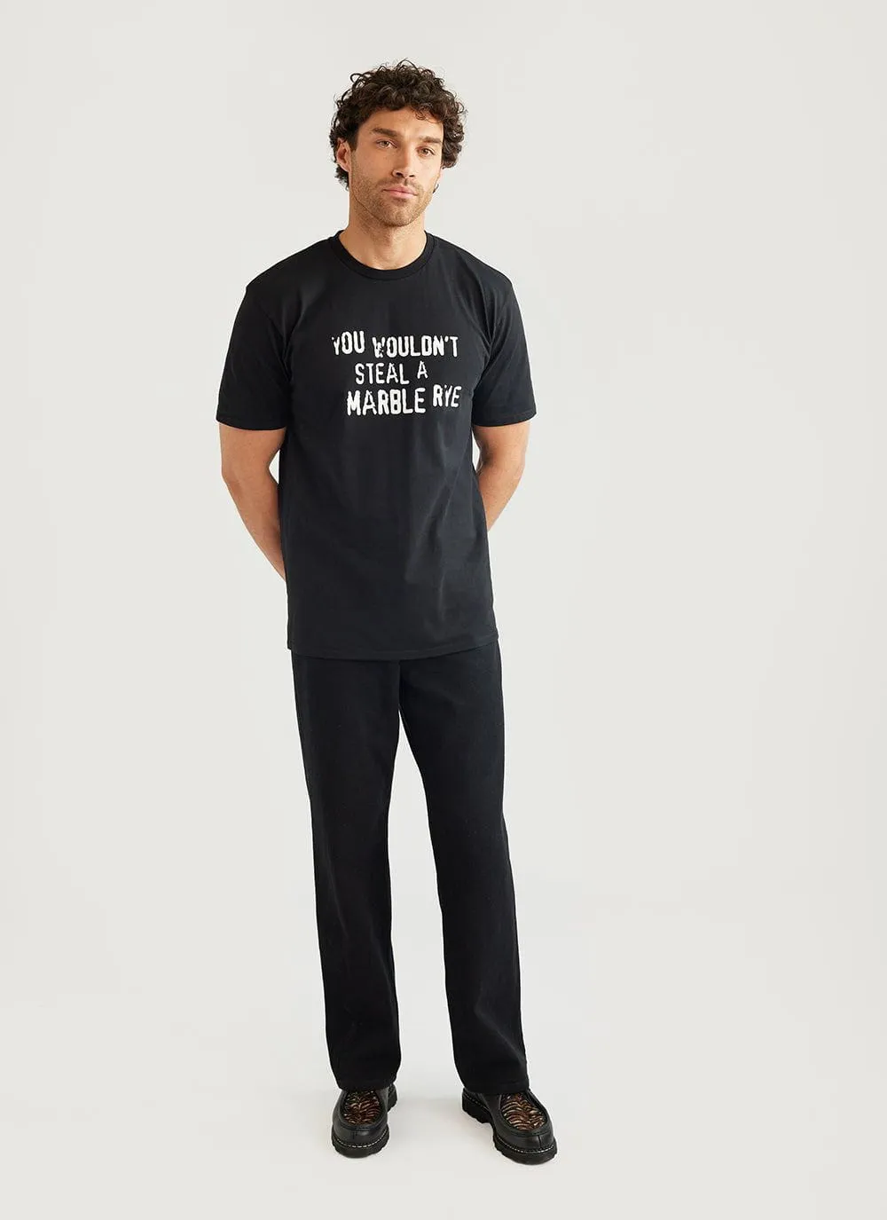 Rye T Shirt | Seinfeld x Percival | Black sold by Percival product image thumbnail 2