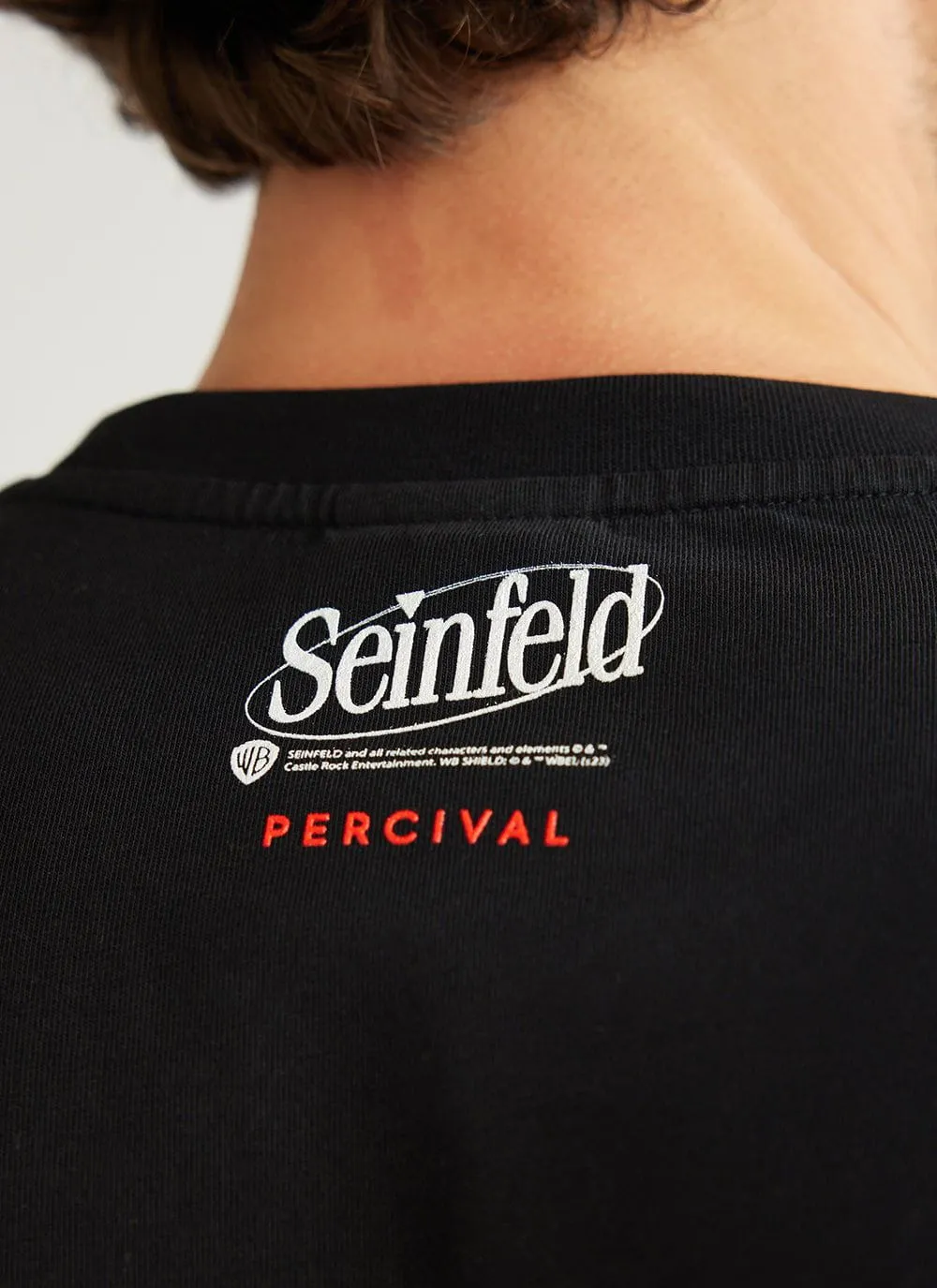 Rye T Shirt | Seinfeld x Percival | Black sold by Percival product image thumbnail 5