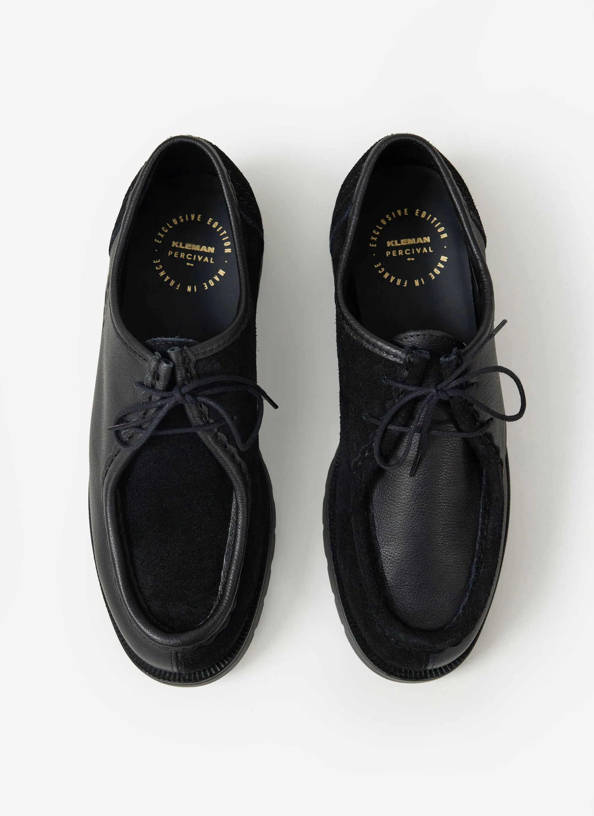 Padror Patchwork Shoe | Kleman x Percival | Black sold by Percival product image thumbnail 3