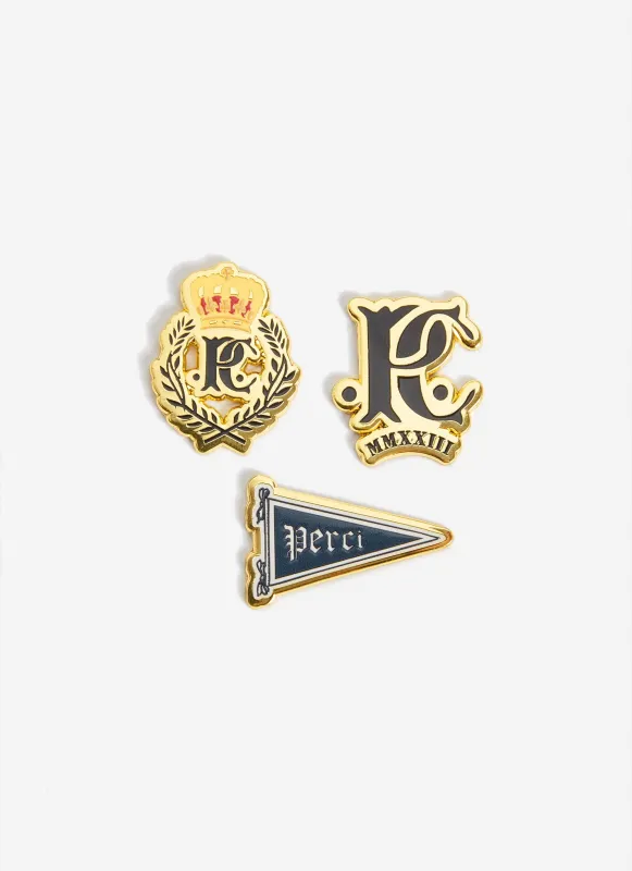3 Pack Badges | Champion x Percival | Multi sold by Percival