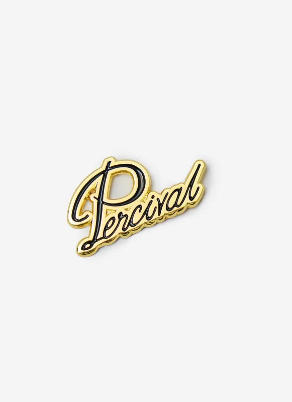 Percival Script Pin Badges | Multi sold by Percival