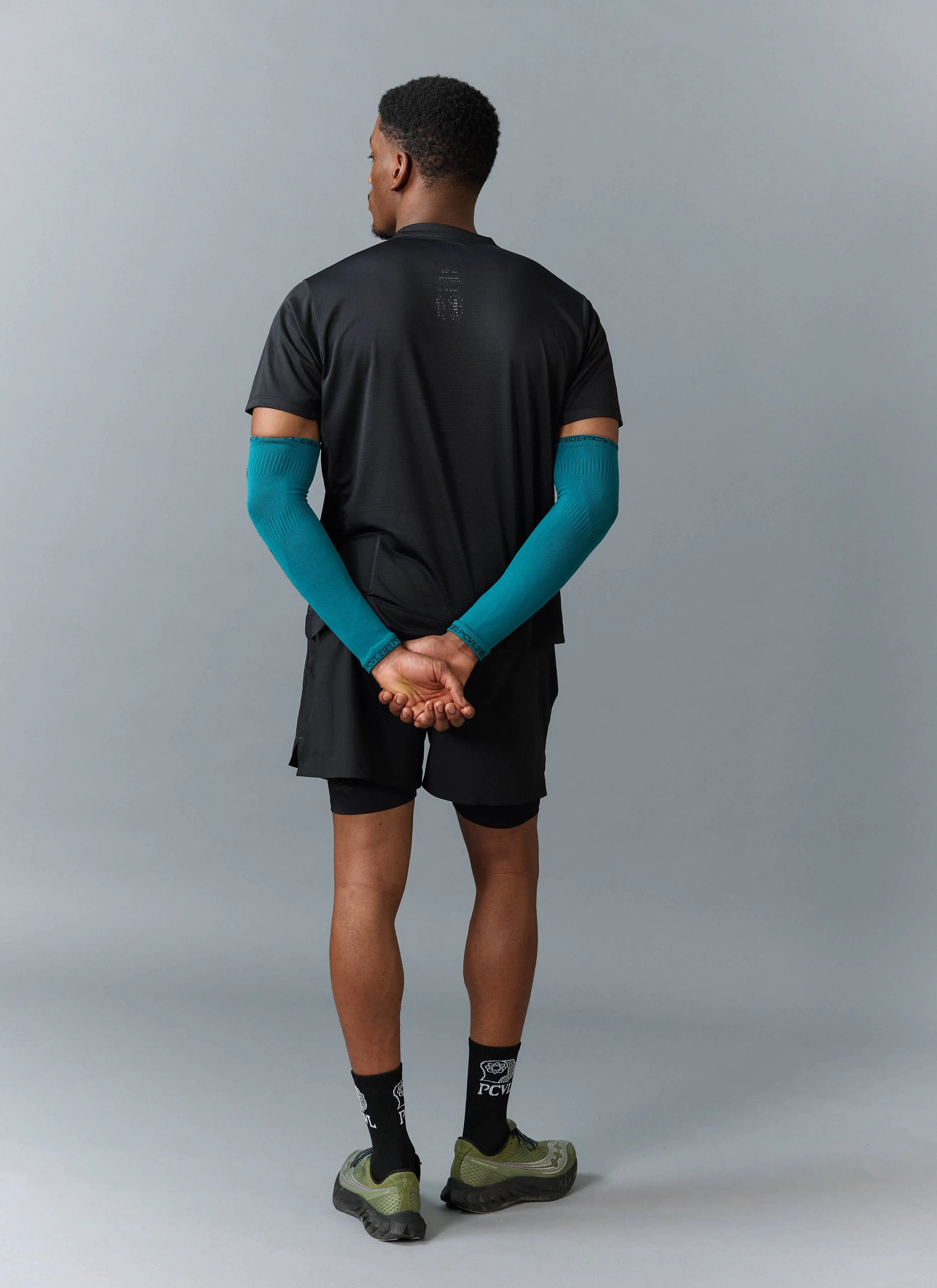 PCVL Graphic Printed Performance Top | Black sold by Percival product image thumbnail 5