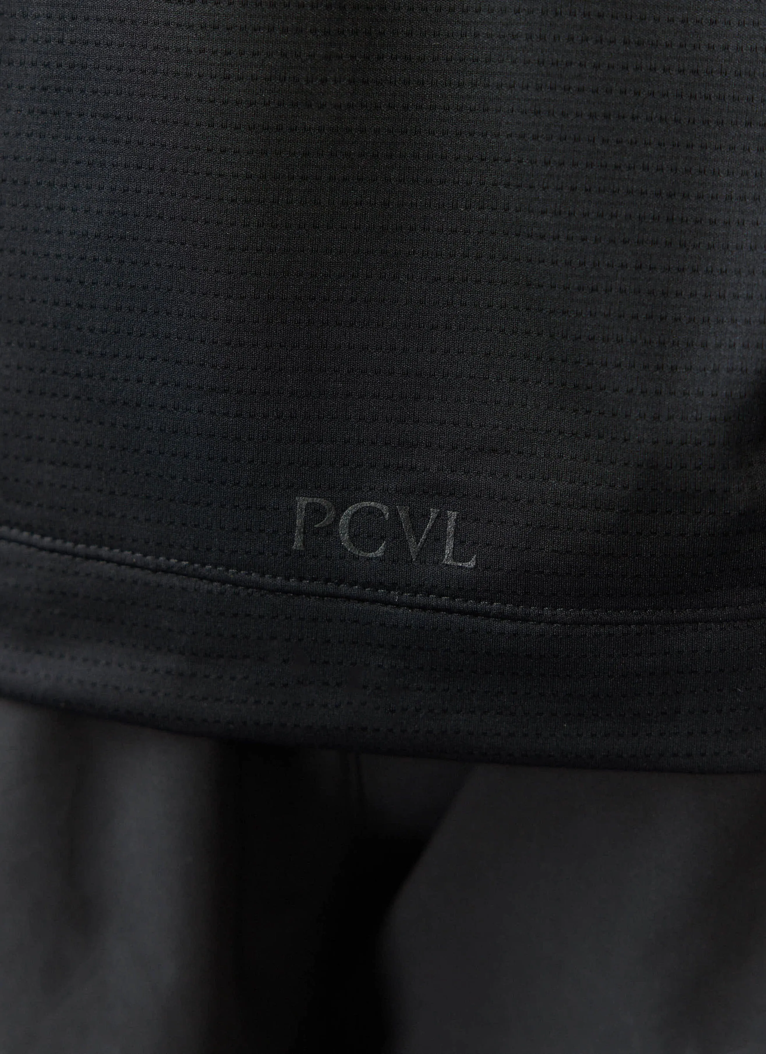PCVL Graphic Printed Performance Top | Black sold by Percival product image thumbnail 3