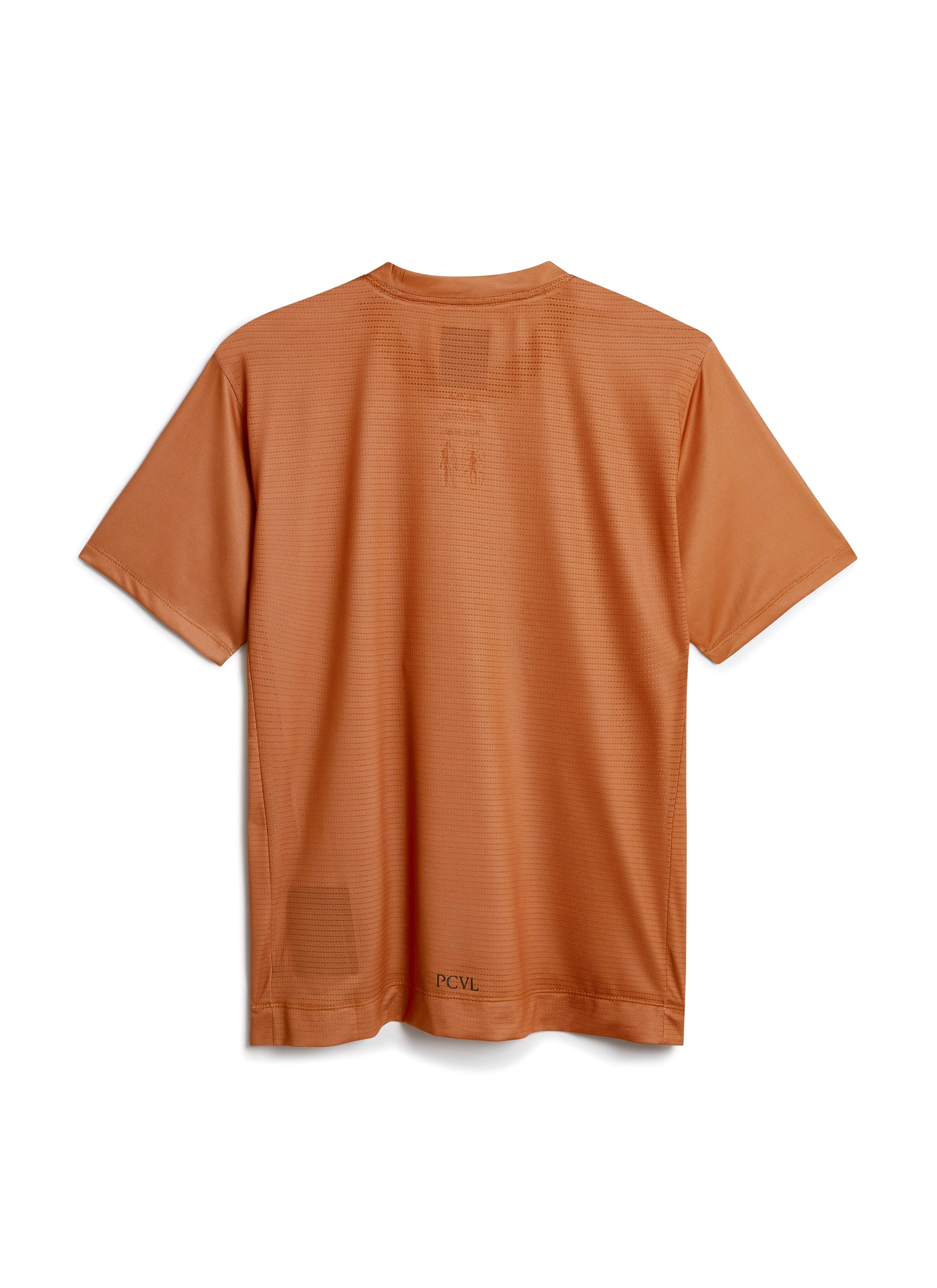 PCVL Graphic Printed Performance Top | Rust sold by Percival product image thumbnail 5