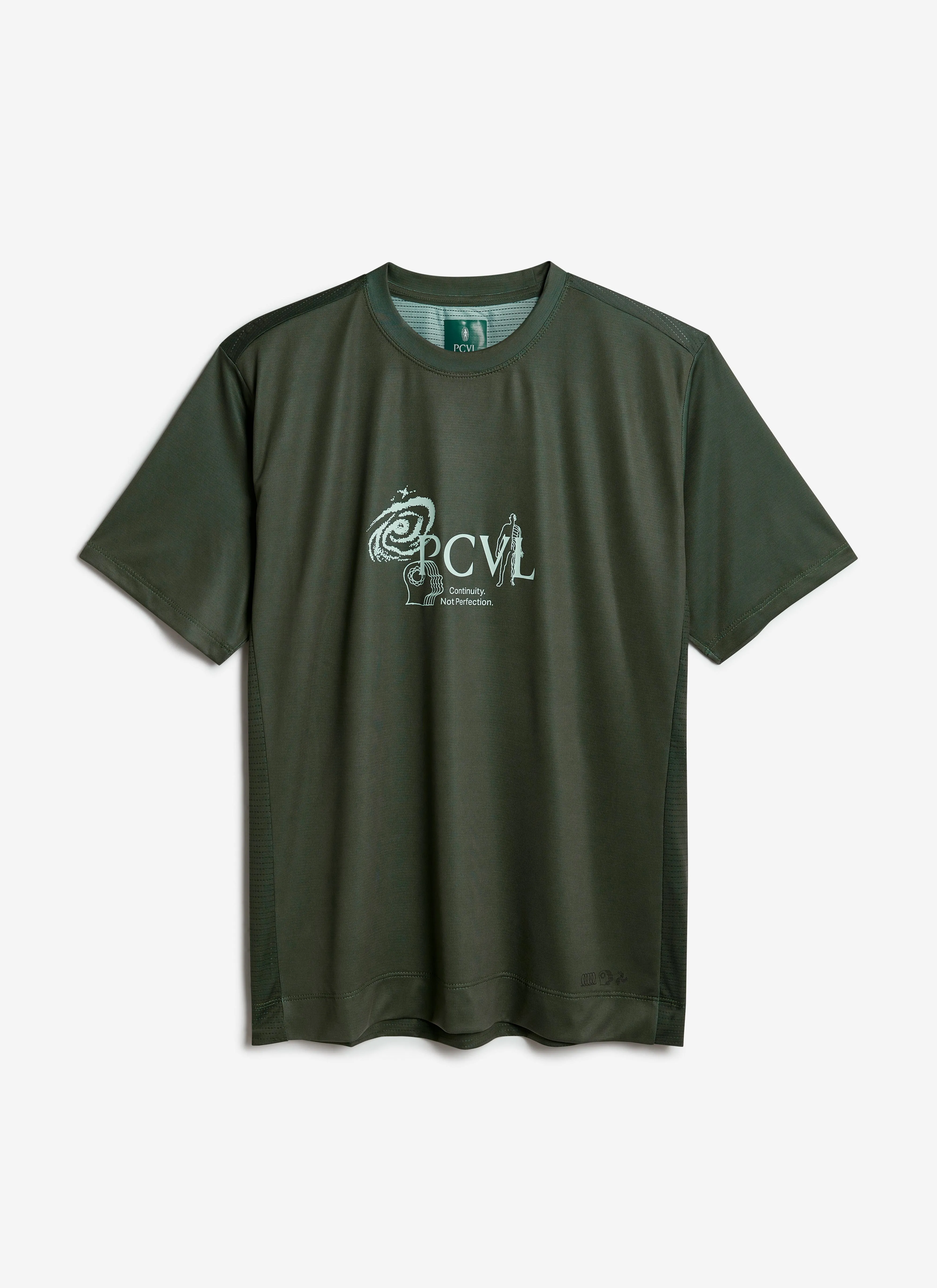 PCVL Graphic Printed Performance Top | Forest sold by Percival product image thumbnail 4
