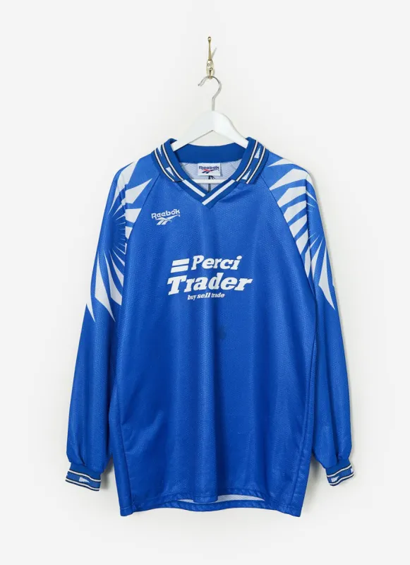 90s Reebok Shirt #14 | Percival x Classic Football Shirts | Blue sold by Percival