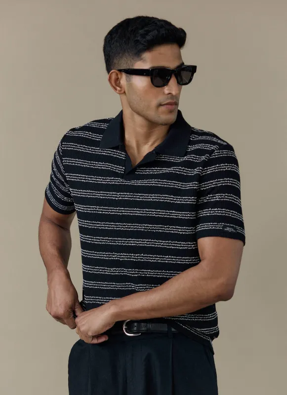Laurent Polo | Cotton | Black Stripe made by Percival