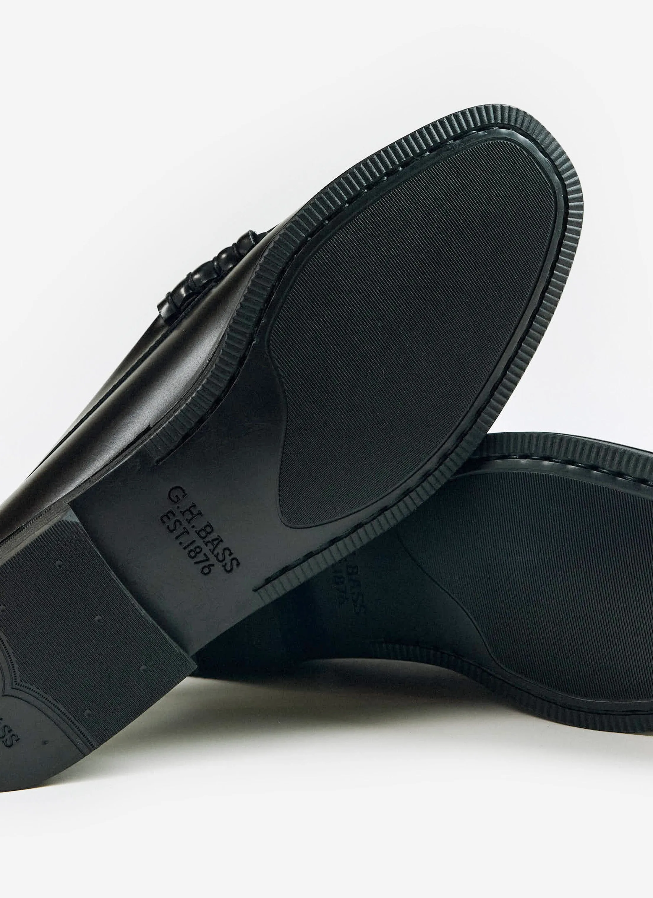 G.H.Bass | Weejun II Larson Moc Penny Loafer | Black sold by Percival product image thumbnail 5