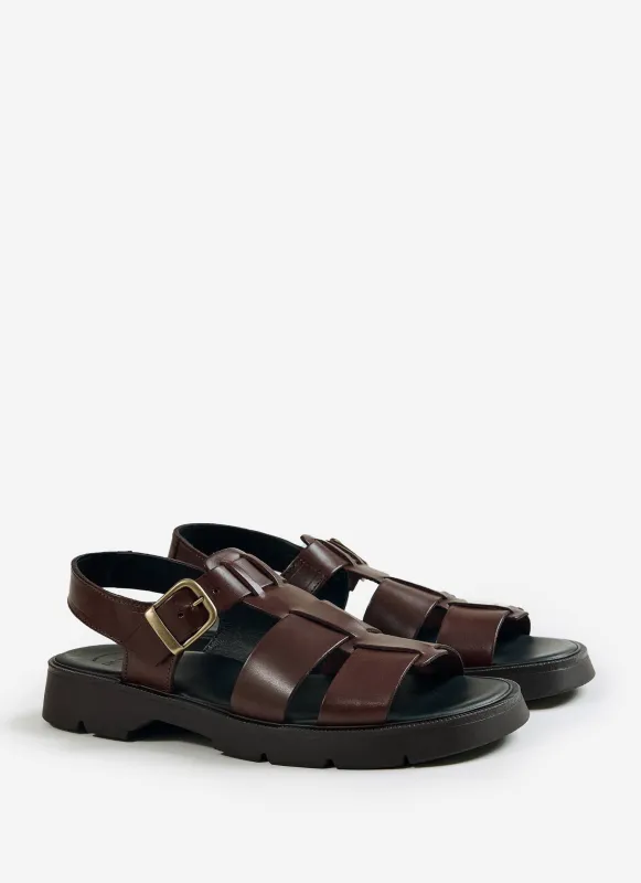 Kleman | Ballast VGT Sandal | Marron made by Percival