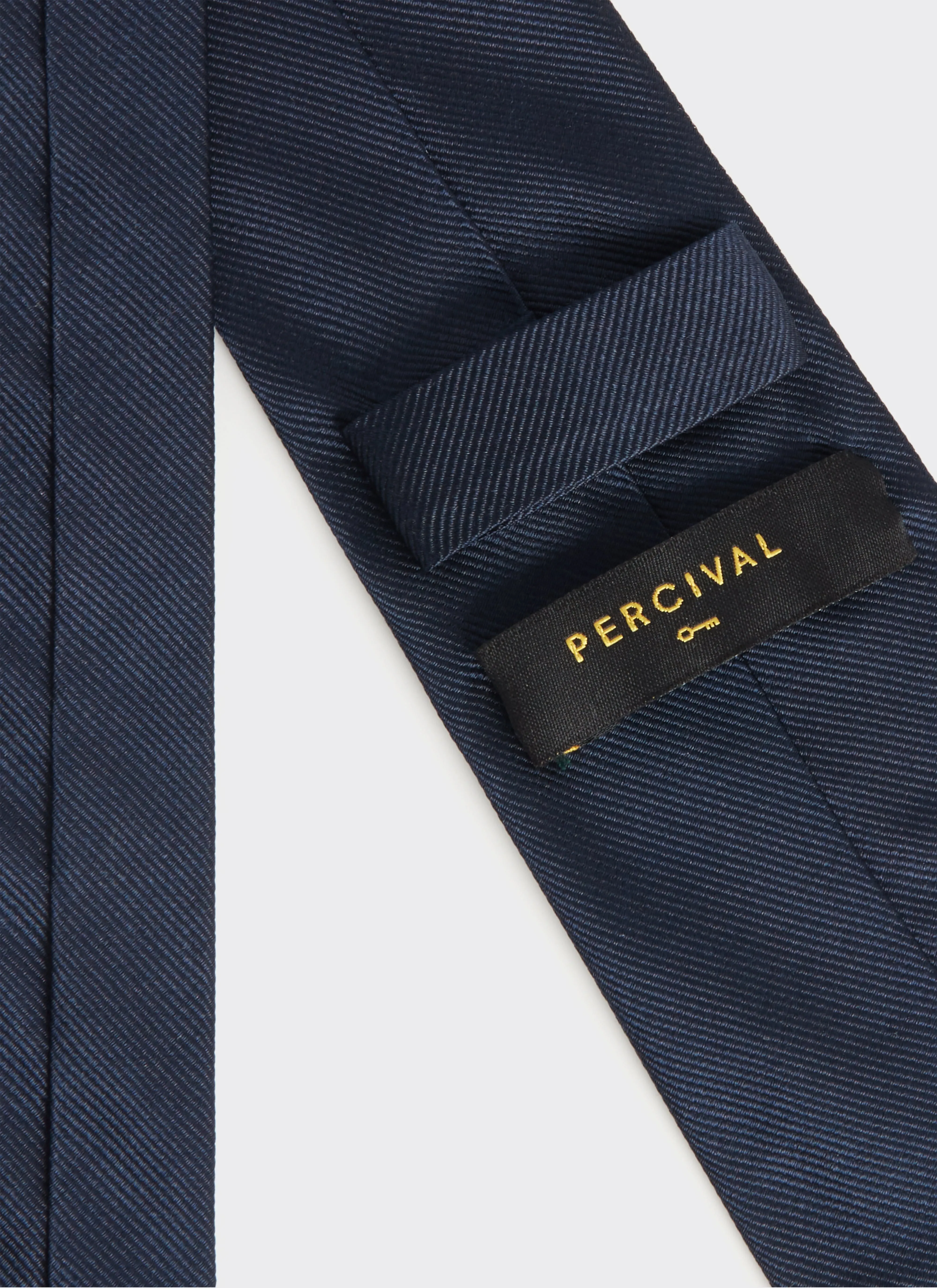 World Key Tie | Silk | Navy sold by Percival product image thumbnail 3