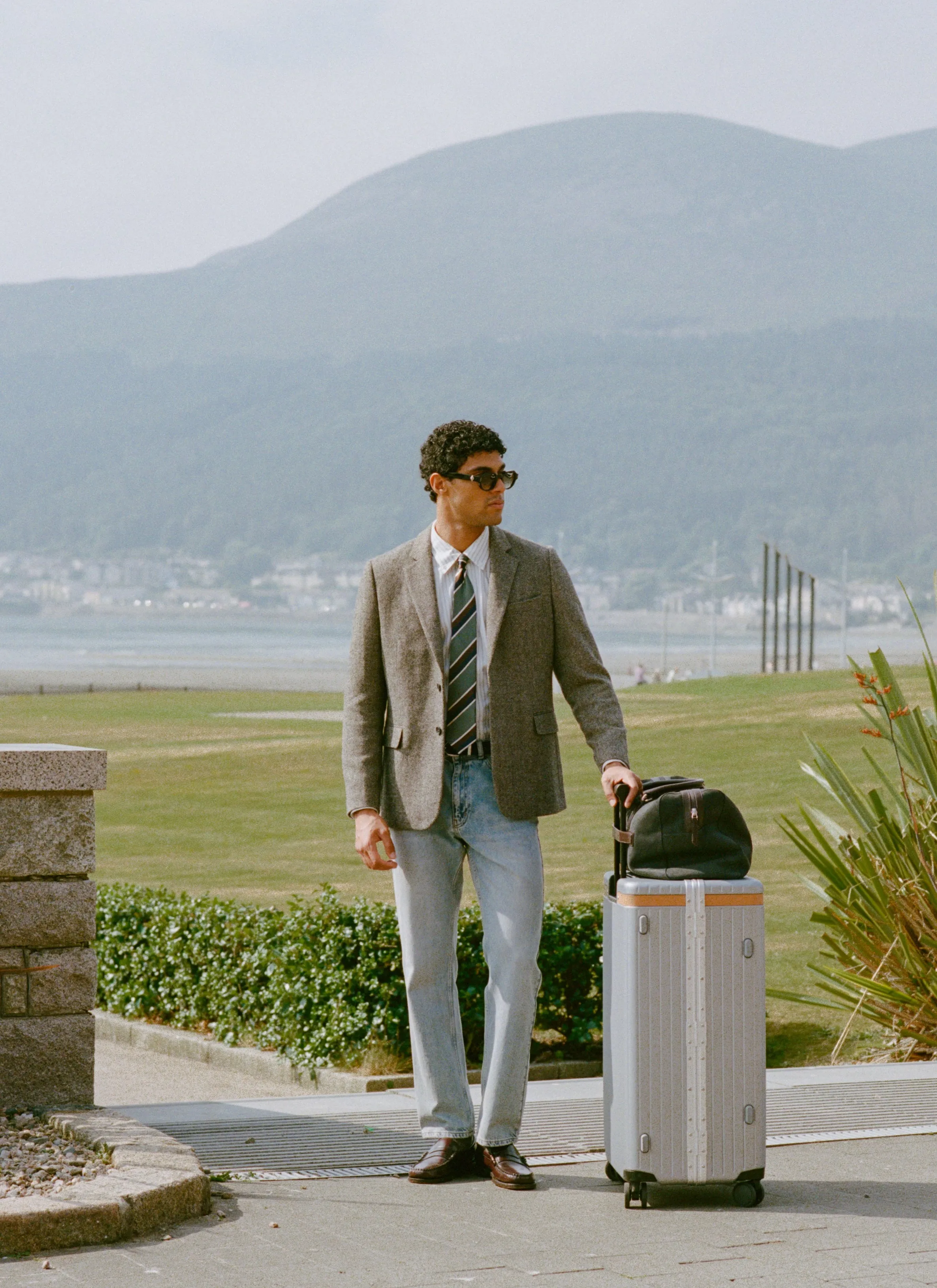 Stripe Tie | Silk | Multi sold by Percival product image thumbnail 2