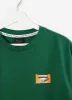 Ramen Pack T Shirt | Embroidered Organic Cotton | Emerald sold by Percival