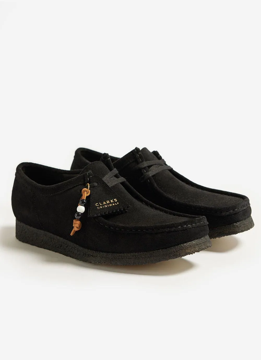 Wallabee | Clarks Originals - Percival Exclusive | Black Suede sold by Percival