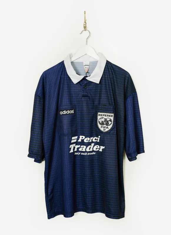 90s Vintage Shirt #11 | Percival x Classic Football Shirts | Navy sold by Percival