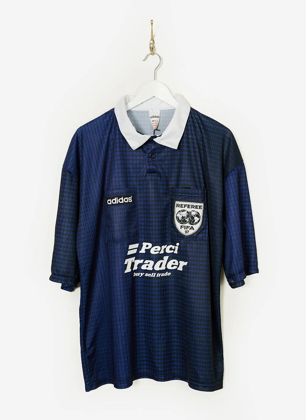 90s Vintage Shirt #11 | Percival x Classic Football Shirts | Navy sold by Percival