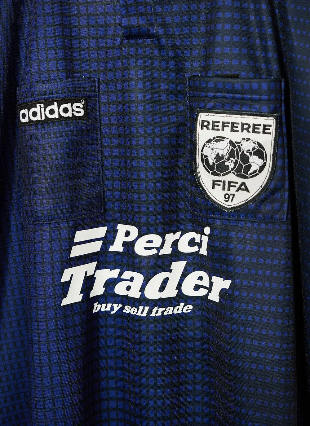 90s Vintage Shirt #11 | Percival x Classic Football Shirts | Navy sold by Percival product image thumbnail 3