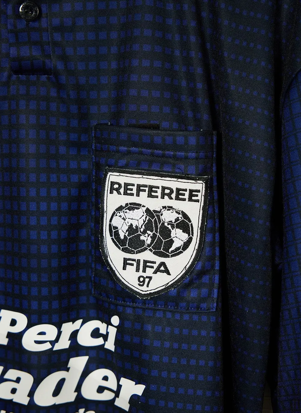 90s Vintage Shirt #11 | Percival x Classic Football Shirts | Navy sold by Percival product image thumbnail 4