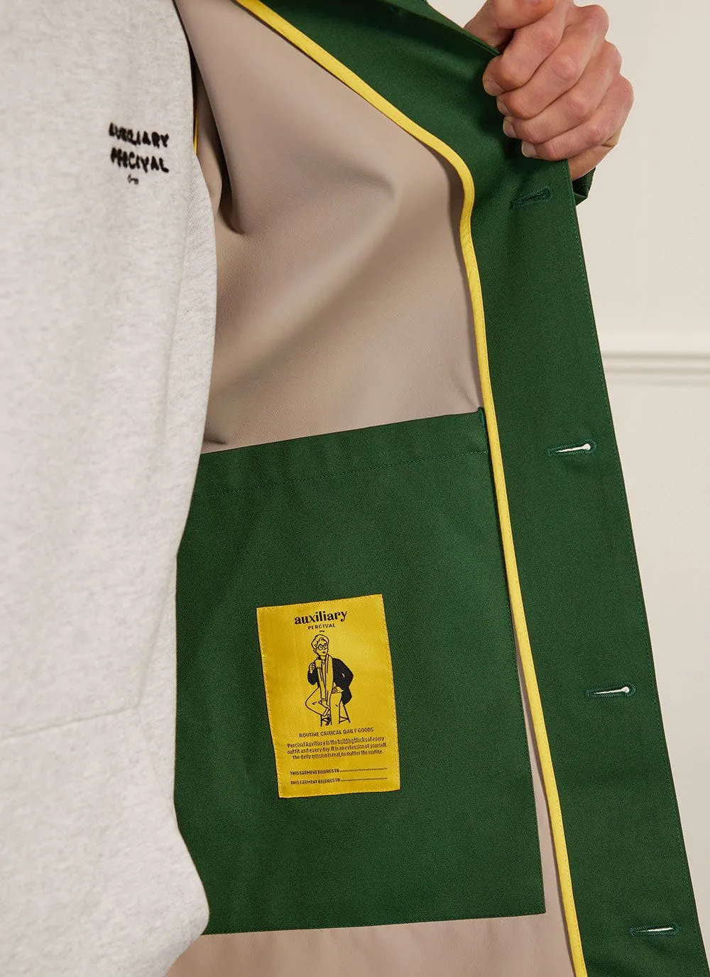 2024 Archive Waterproof Sherlock | Dark Green with Stone sold by Percival product image thumbnail 3