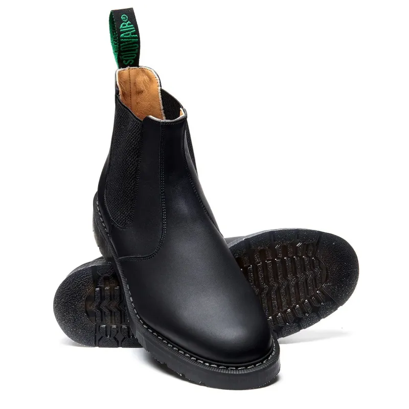 Solovair | Dealer Boot | Black made by Percival