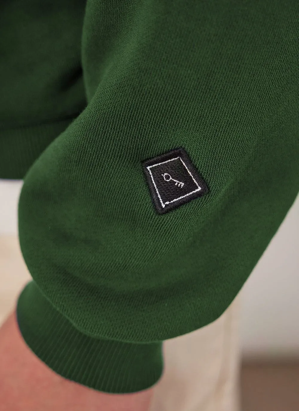 Auxiliary Sweatshirt 01 | Cotton | Forest sold by Percival product image thumbnail 5