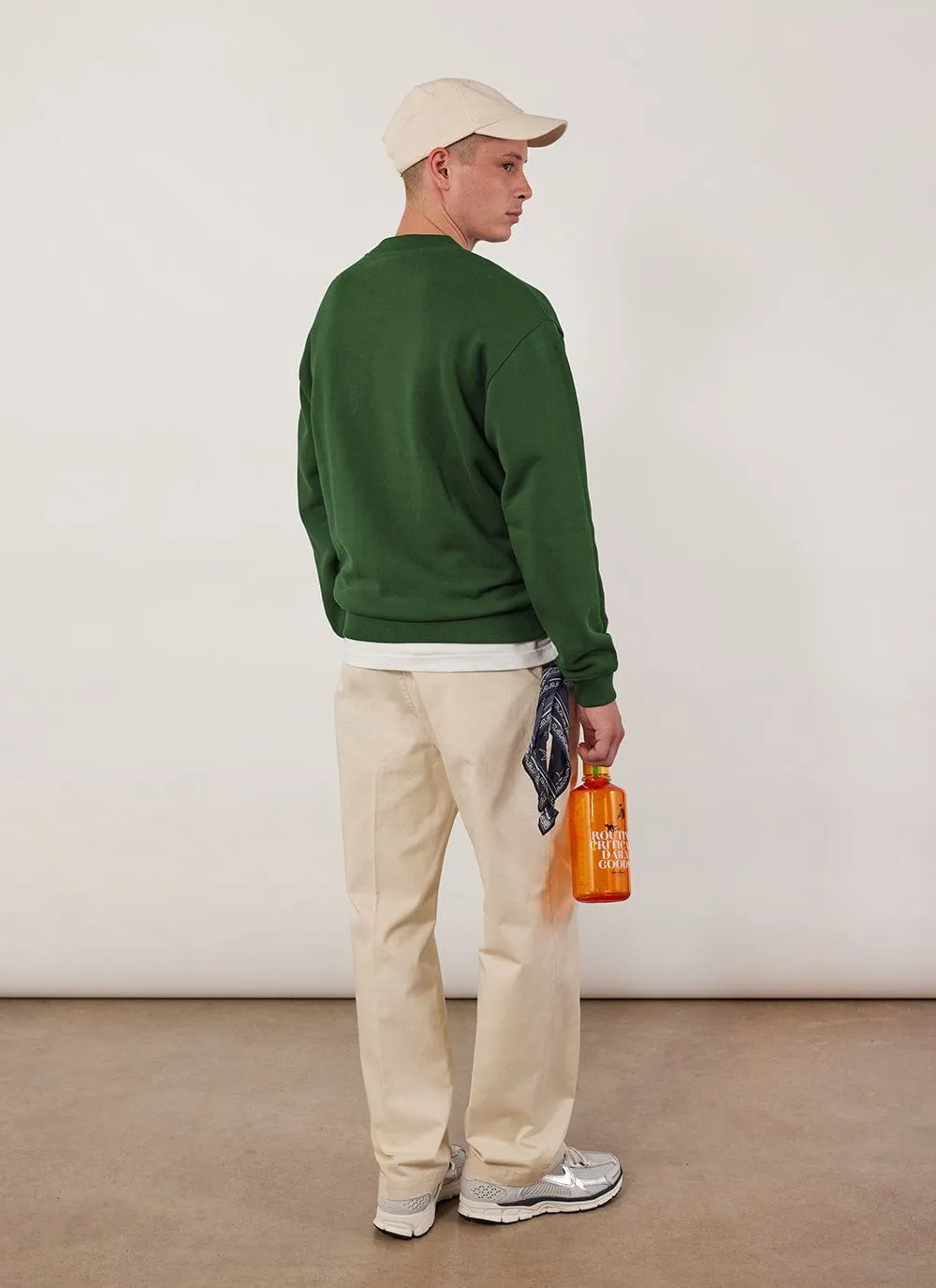 Auxiliary Sweatshirt 01 | Cotton | Forest sold by Percival product image thumbnail 4