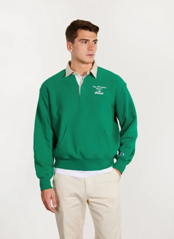 Trophy Rugby Polo | Champion and Percival | Green sold by Percival