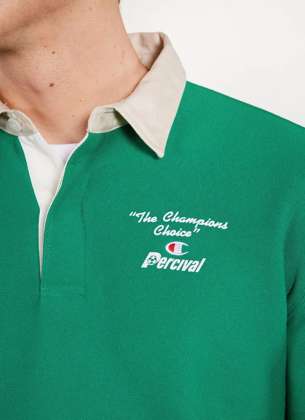 Trophy Rugby Polo | Champion and Percival | Green sold by Percival product image thumbnail 4