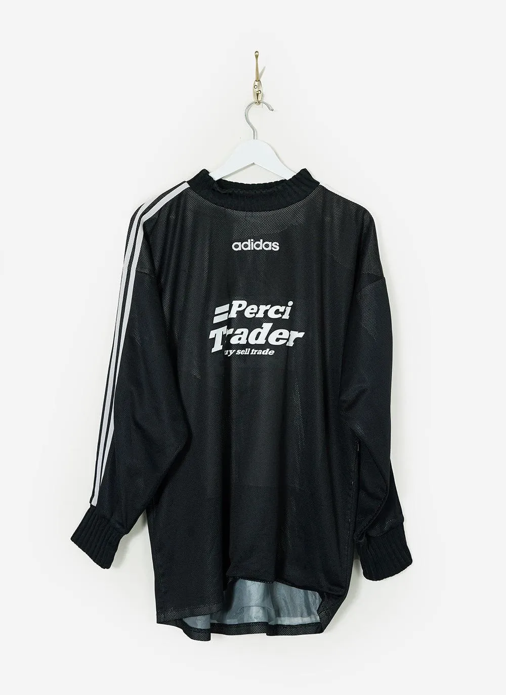 90s Adidas Shirt #6 | Percival x Classic Football Shirts | Black sold by Percival