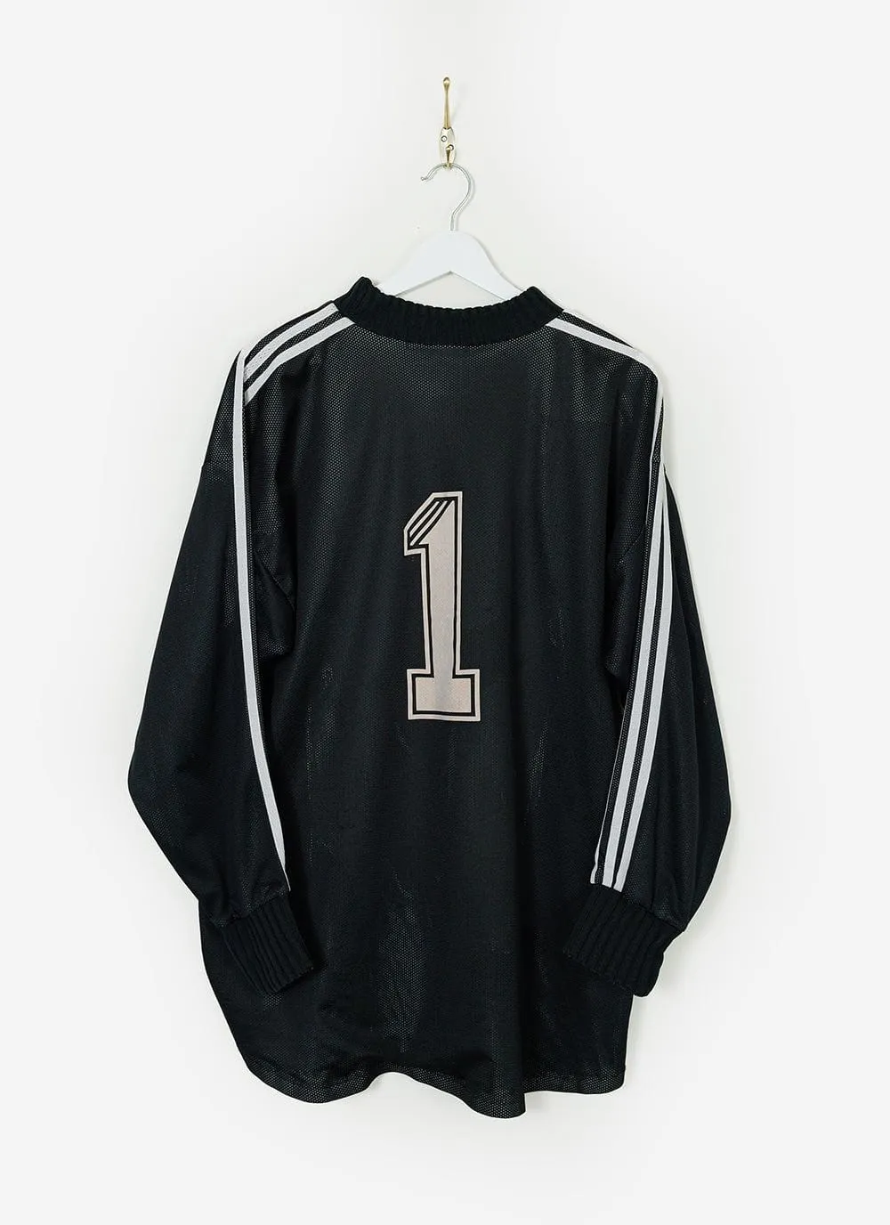 90s Adidas Shirt #6 | Percival x Classic Football Shirts | Black sold by Percival product image thumbnail 2
