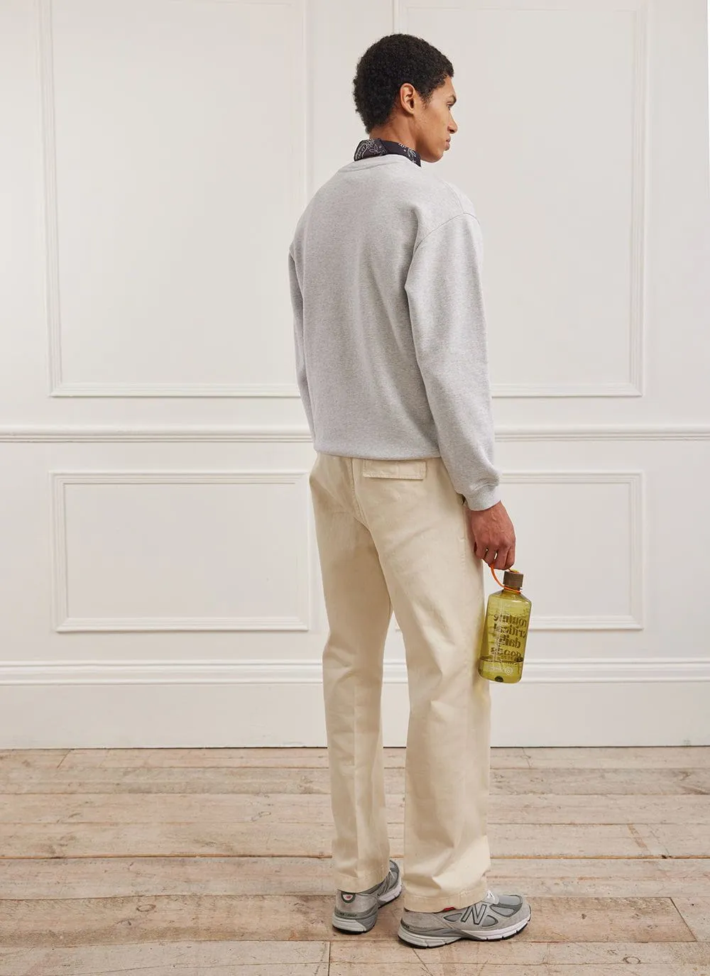 Canard Auxiliary Sweatshirt | Cotton | Athletic Grey sold by Percival product image thumbnail 4