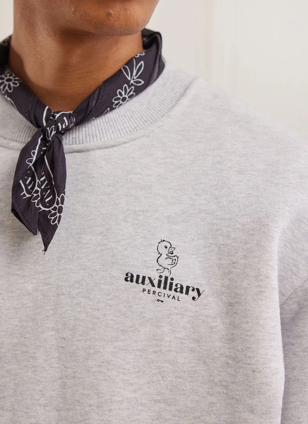 Canard Auxiliary Sweatshirt | Cotton | Athletic Grey sold by Percival product image thumbnail 2
