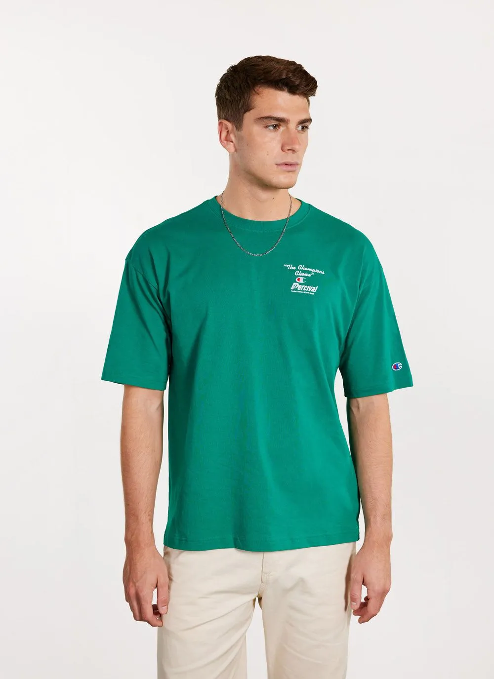 Mascot Oversized T Shirt | Champion and Percival | Green sold by Percival product image thumbnail 4