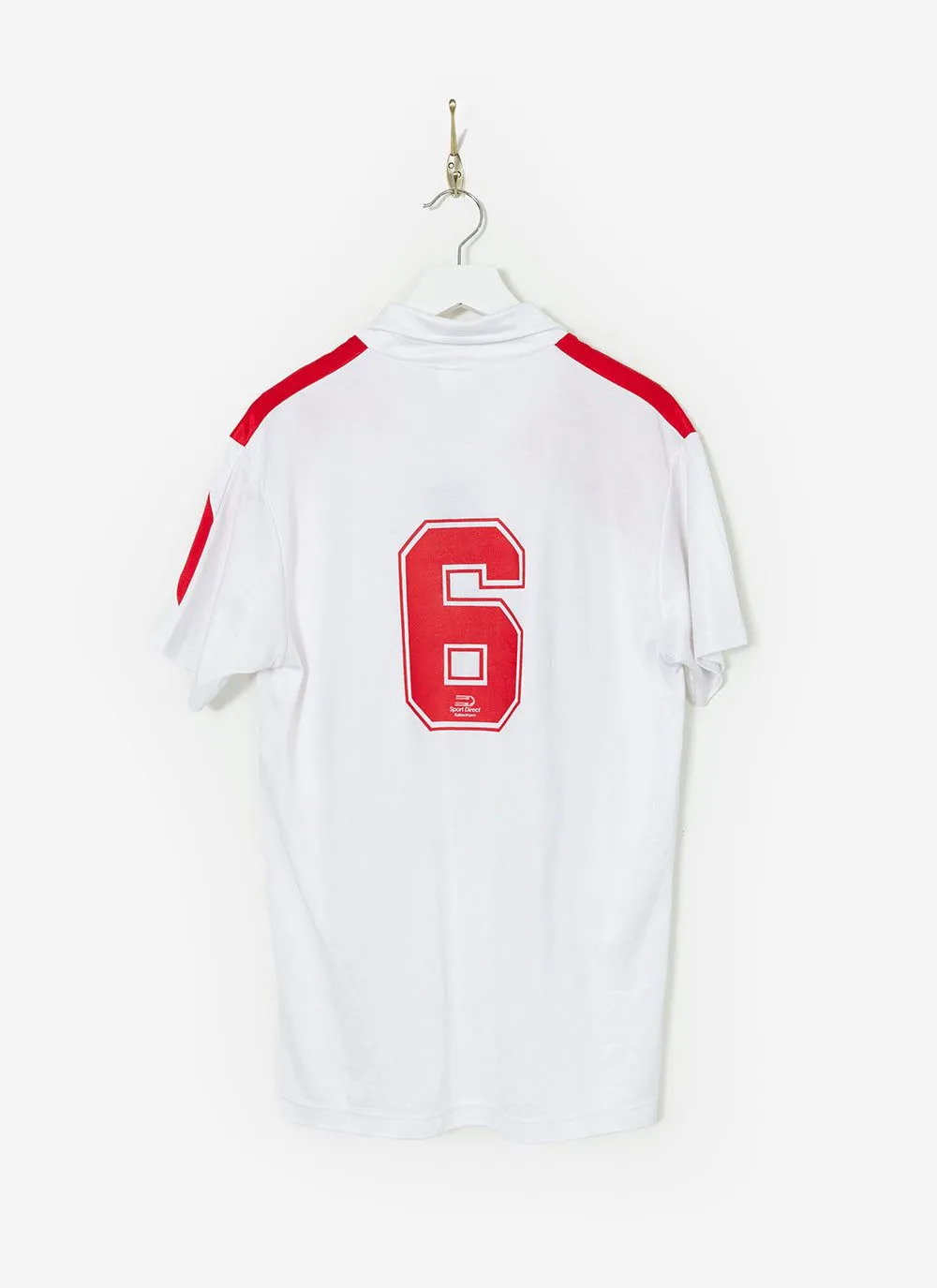 90s Puma Shirt #4 | Percival x Classic Football Shirts | White with Red sold by Percival product image thumbnail 3