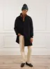Trench Coat | Casentino Wool | Black sold by Percival