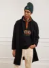 Trench Coat | Casentino Wool | Black sold by Percival