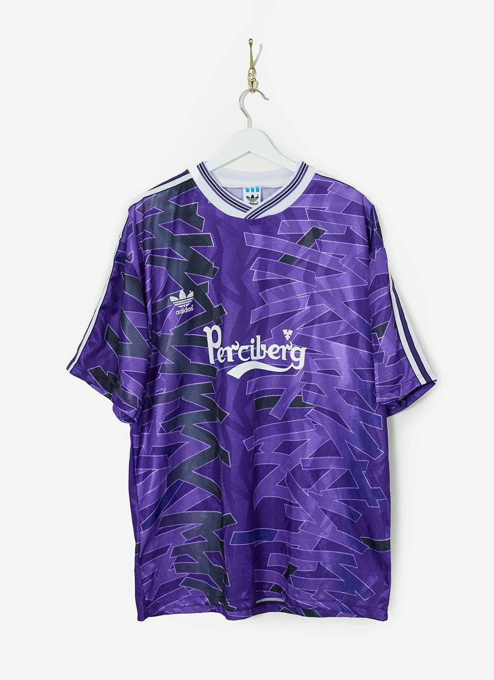 90s Adidas Shirt #43 | Percival x Classic Football Shirts | Purple sold by Percival
