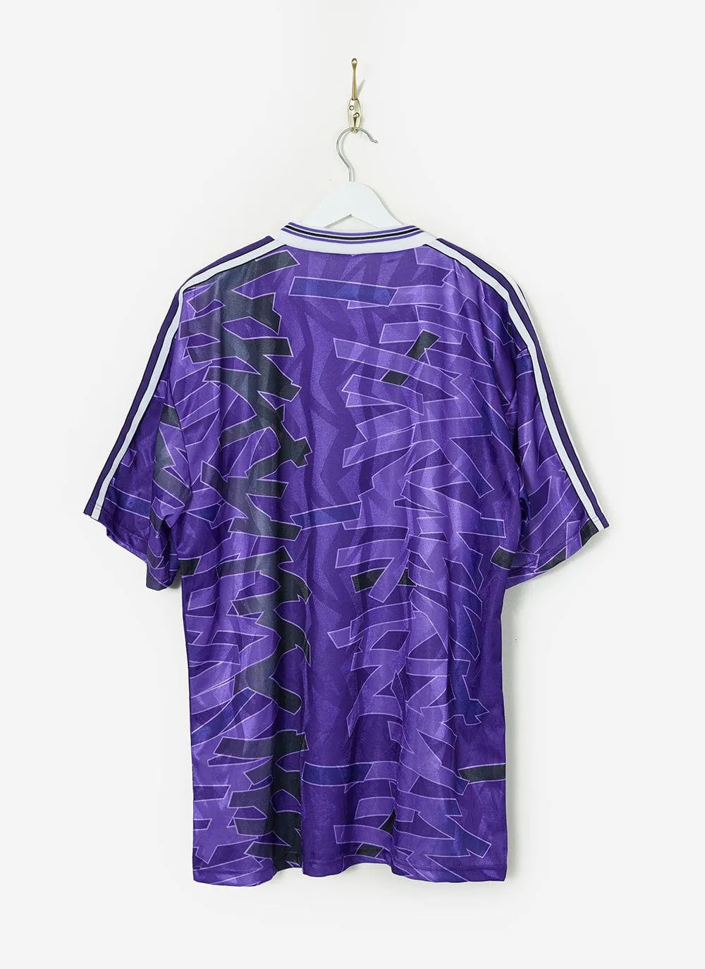 90s Adidas Shirt #43 | Percival x Classic Football Shirts | Purple sold by Percival product image thumbnail 2