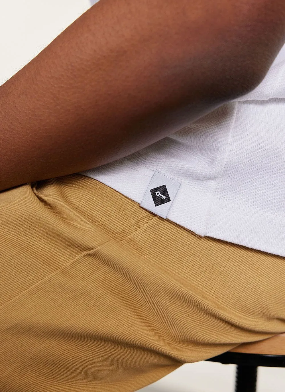 Oversized Auxiliary T Shirt 01 | Organic Cotton | White sold by Percival product image thumbnail 5