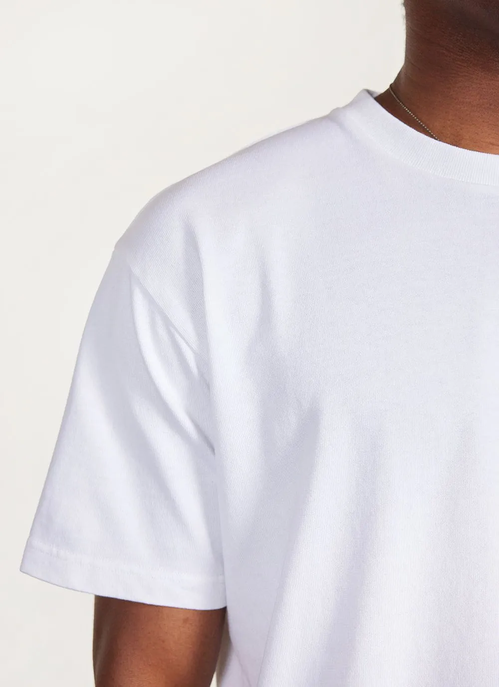 Oversized Auxiliary T Shirt 01 | Organic Cotton | White sold by Percival product image thumbnail 2