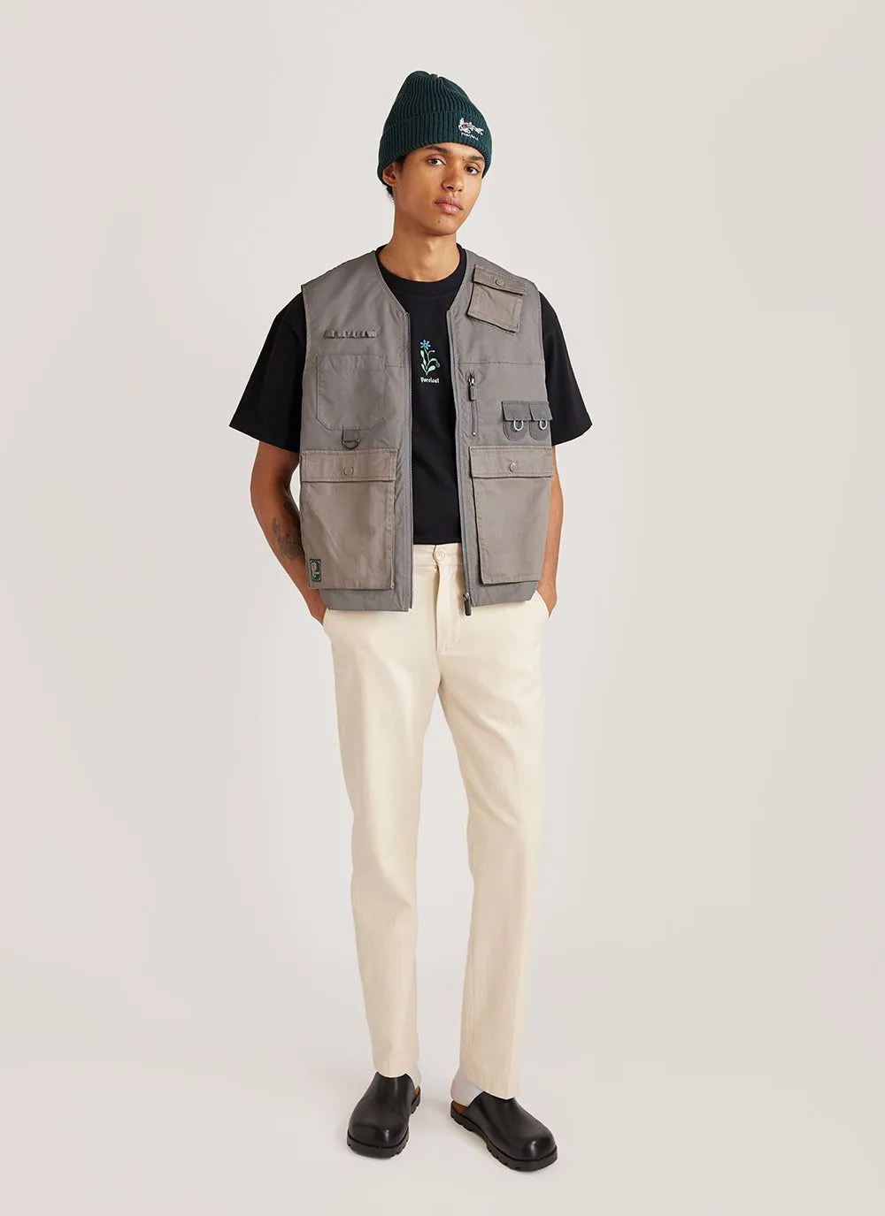 Wildflower Oversized T Shirt | Percival x Sophy Hollington | Black sold by Percival product image thumbnail 5