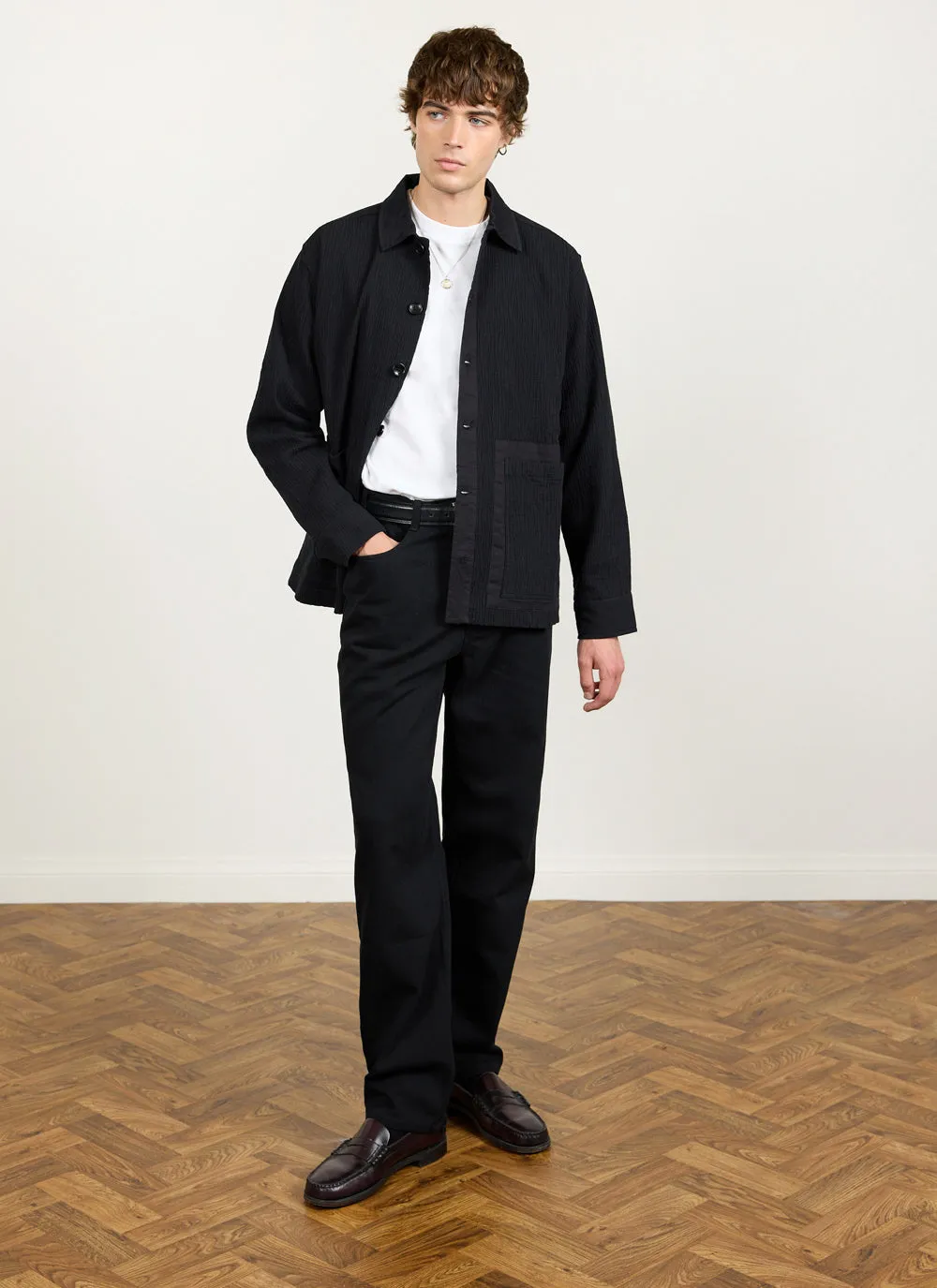 Artifact Carpenter Jacket | Cotton | Black sold by Percival product image thumbnail 2